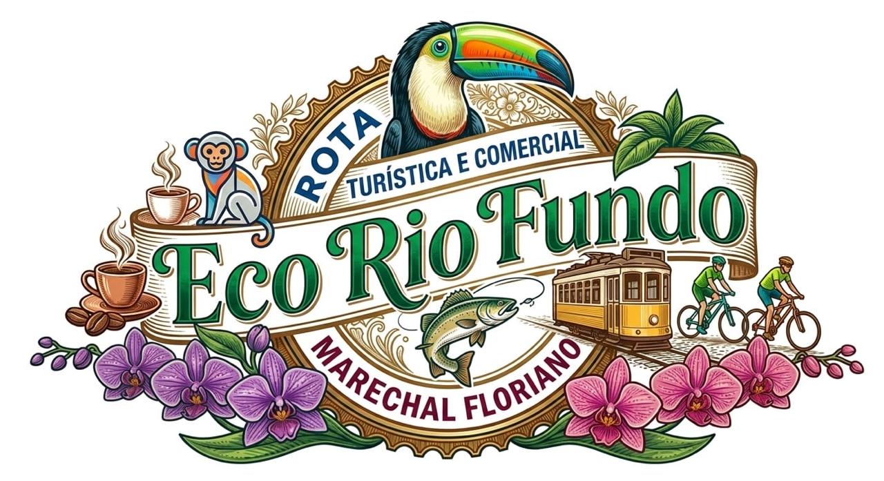 Logo da Rota Turística e Comercial Eco Rio Fundo, Marechal Floriano